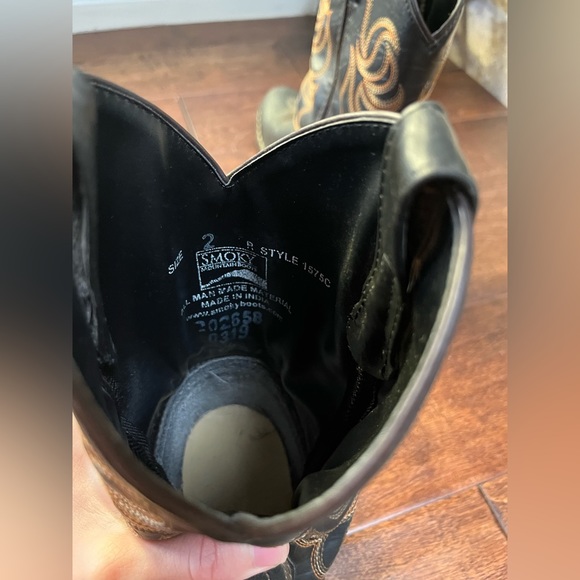 Smoky Mountain Boots | Western Toe | Genuine Leather Material| Man-Made Lining - Picture 8 of 9